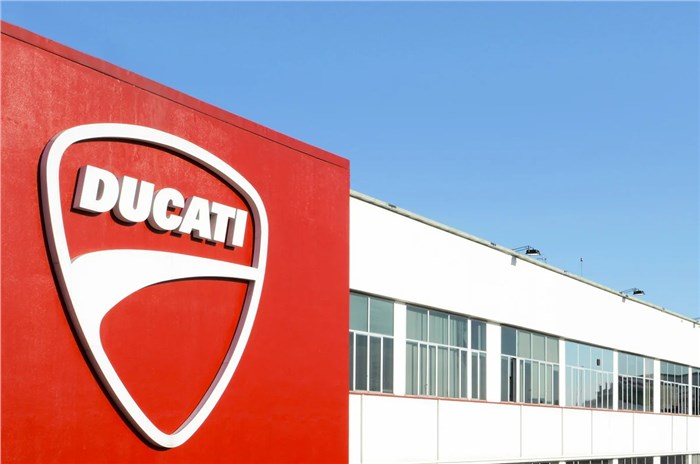 Ducati logo static image.